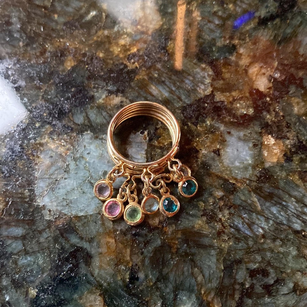 Multi Gemstone..Ring - image 4